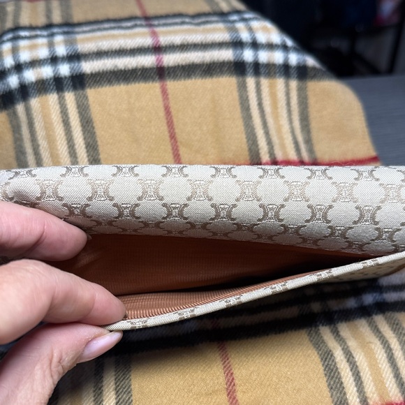 Celine Beige and Tan Women's Wallet - Picture 3 of 9